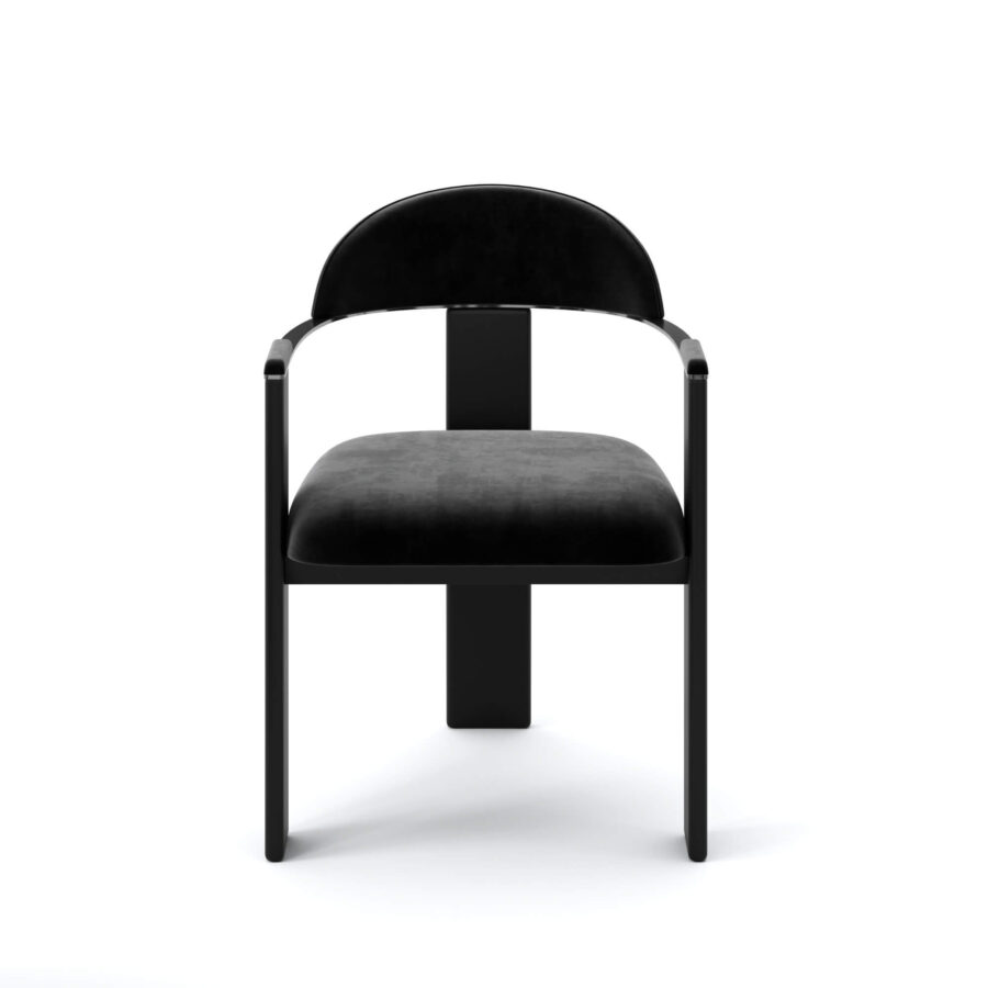 Стул Фекда - Черный матовый/ черный