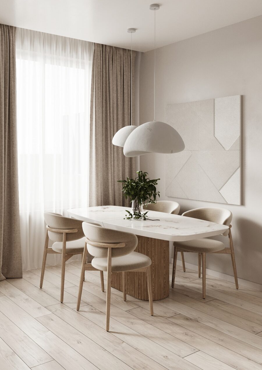 Стул Бали - Белый матовый/белый