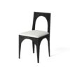 Стул Ценг - Черный дуб/белый