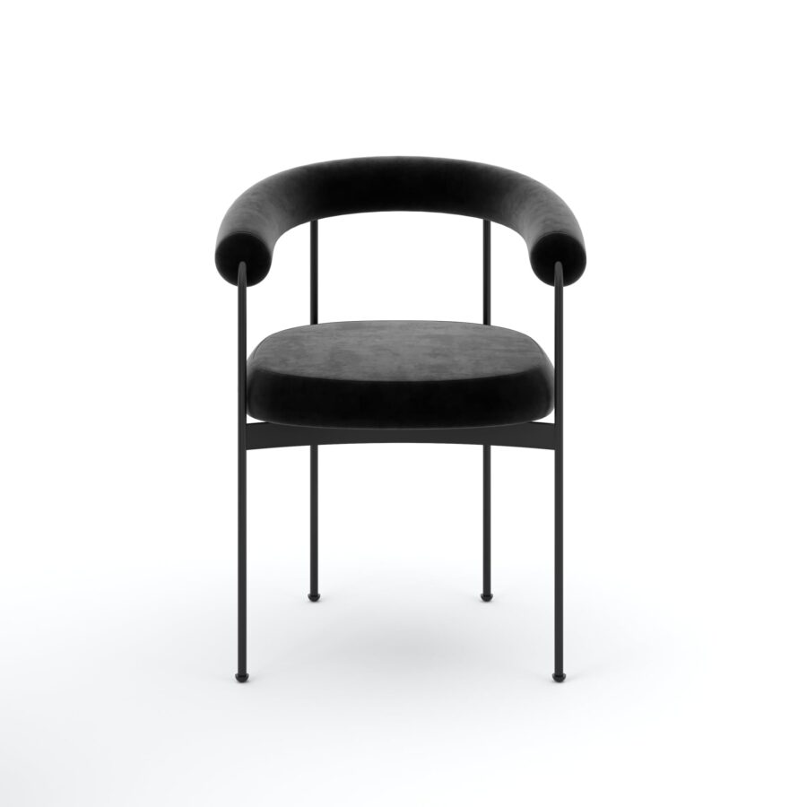 Стул Прайя - Черный/черный