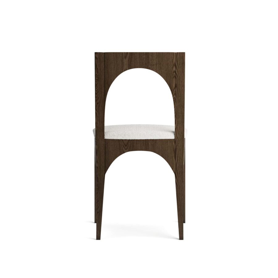 Стул Ценг - Коричневый дуб/белый