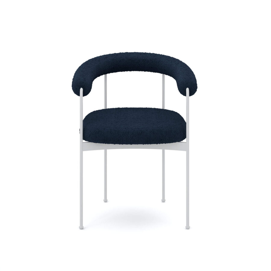 Стул Прайя - Белый/синий