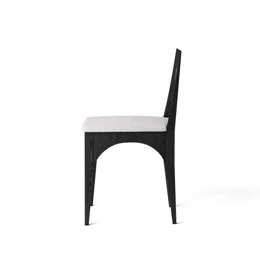 Стул Ценг - Черный дуб/белый