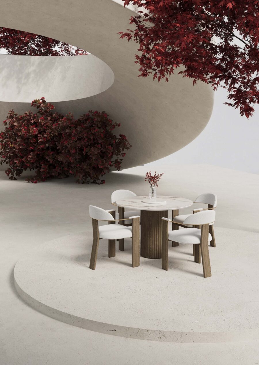 Стул Фекда - Черный матовый/ черный