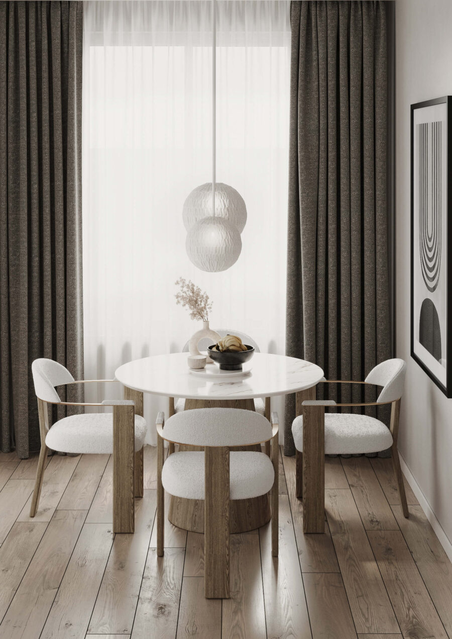 Стул Фекда - Черный матовый/ черный