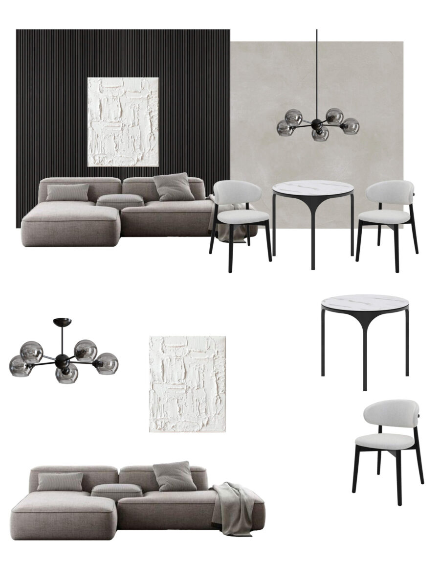 Стул Бали - Черный матовый/черный