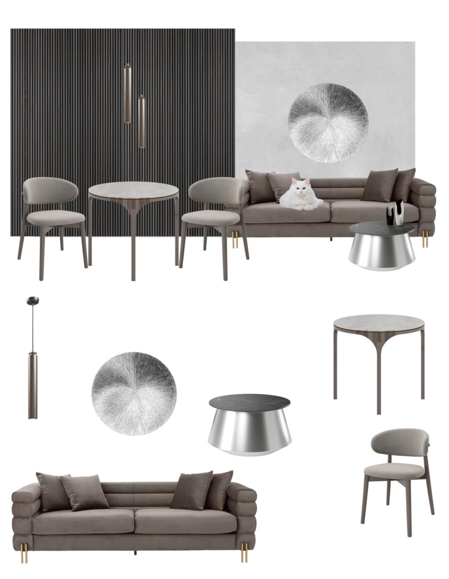 Стул Бали - Черный матовый/черный