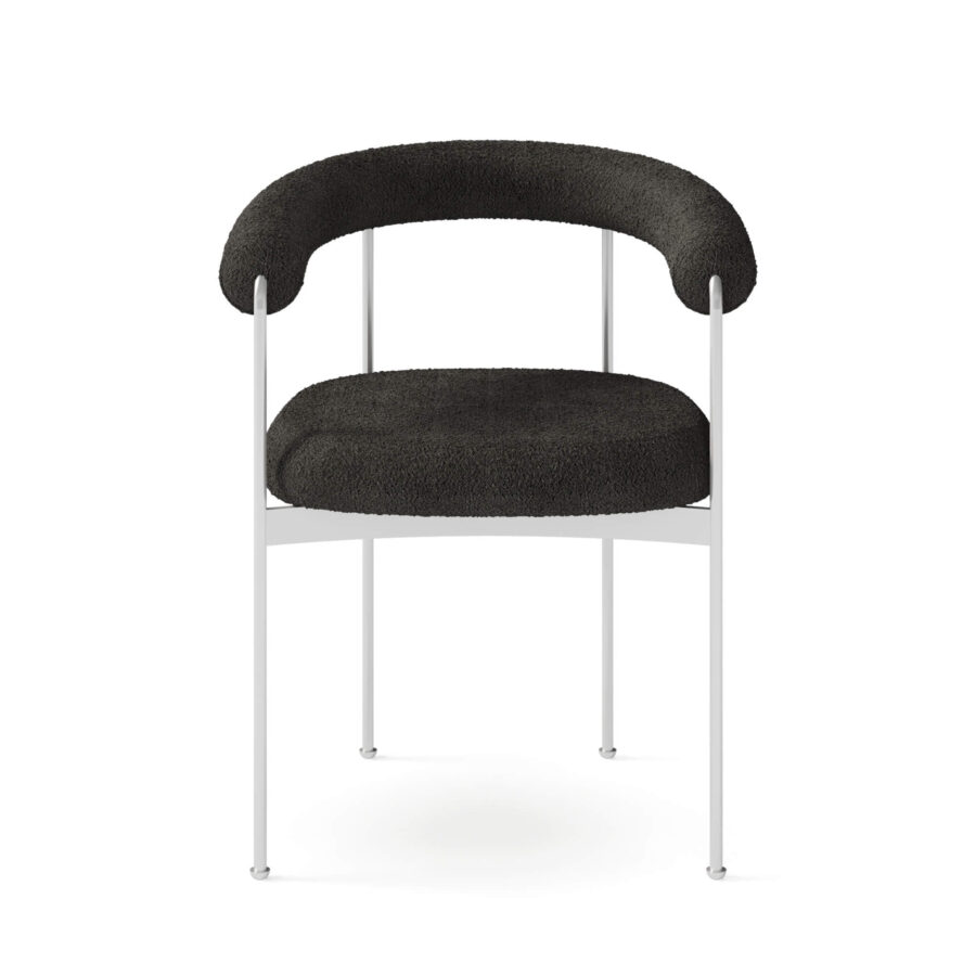 Стул Прайя - Белый/черный