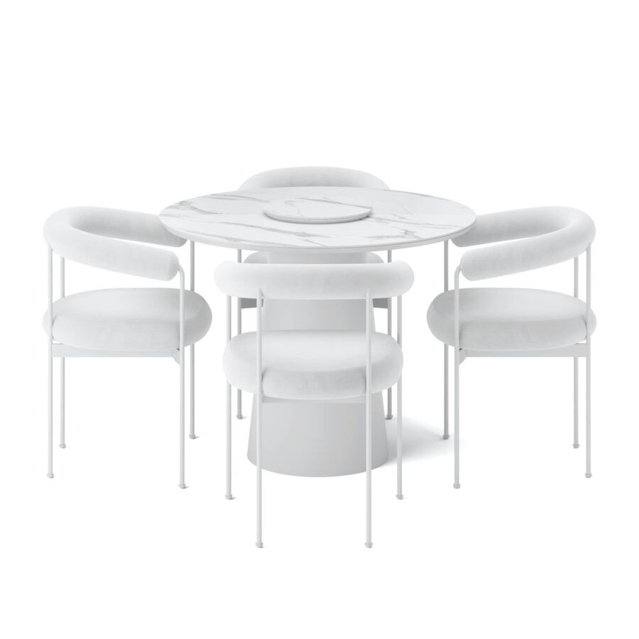 Стул Прайя - Белый/белый