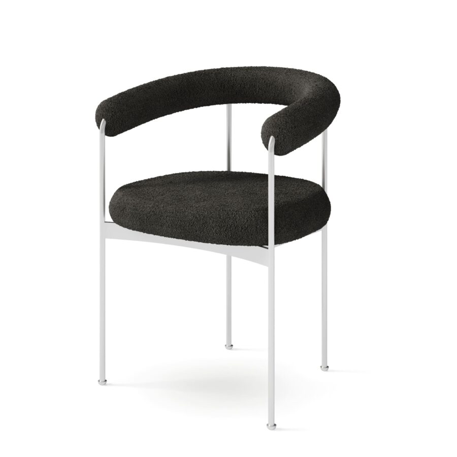 Стул Прайя - Белый/черный